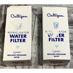 2 Culligan Refrigerator Water Filter CUWF1 Replaces Frigidaire WFCB